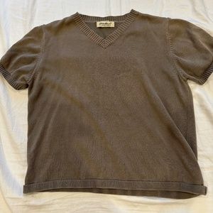 Eddie Bauer🐢v-neck sweater vintage 100% cotton